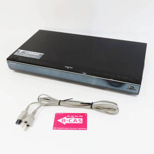 S11-t537 通電確認済 SHARP シャープ BD-W1100 BD/DVDレコーダー・プレーヤー 現状品 B-CASカード付き 1TBHDD