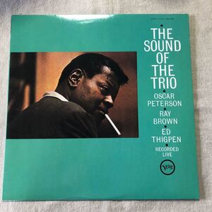 THE SOUND OF THE TRIO /OSCAR PETERSON ,RAY BROWN,ED THIGPEN ロンドン・ハウスのオスカー・ピーターソン　中古LPレコード