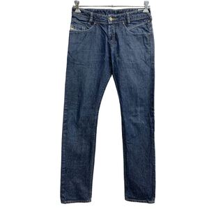 DIESEL デニムパンツ W29 ディーゼル ボタンフライ POIAK インディゴ コットン 古着卸 アメリカ仕入 2312-948