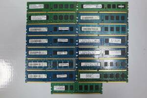 E7686 Y SKhynix/Panram/SanMax/SHARETRONIC/RAMAXEL/Micron 計60GB(4GB×15枚)PC3-12800U/PC3L-12800U/DDR3-1600 デスクトップ用メモリ