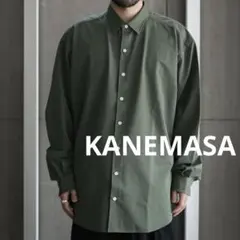 KANEMASA "dress knit shirt" 旧タグ グリーン