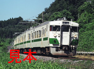 鉄道写真、645ネガデータ、144179730007、417系（K-1編成）、JR東北本線、豊原〜白坂、2005.07.28、（4045×2962）