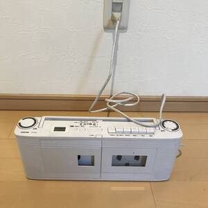 動作良品 CD・ラジカセ TOSHIBA 東芝 TY-CDV1 CDラジオカセットレコーダー