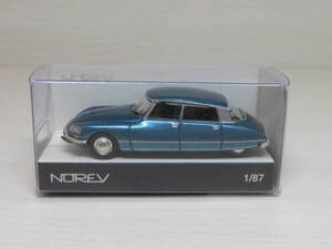 CITROEN DS23　シトロエン DS23　（青メタ）　ノレブ　NOREV　1/87