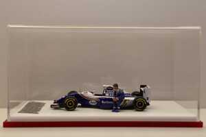 即決！メーカー完成品 1/43 ロスマンズ ウィリアムズ ルノー FW16 1994 ブラジルGP #2 A.セナ フィギュア付　410DG60