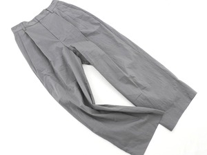 UNITED ARROWS ユナイテッドアローズ タック パンツ size38/グレー ■◇ ☆ elc0 レディース