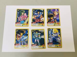 海外版 海外製 カードダス 聖闘士星矢 スペシャルカード SPECIAL CARD 全6種