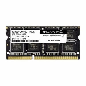 TEAMGROUP (チームグループ) Elite DDR3L 8GB シングル 1600MHz PC3-12800 CL11 アンバッファ