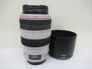 キヤノン　Canon　レンズ　EF　70-300mm　1：4-5.6　L　IS　USM　中古　ジャンク　G11-36◎