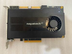 【中古】Napatech NT40E3-4 SmartNIC with Link-Capture インテリジェントネットワークアダプタ 管理番号cg17