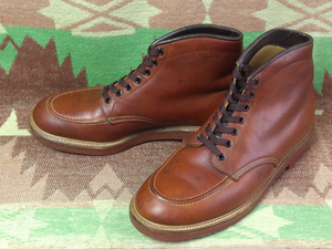 レンガ色 DU-FLEX 【FRIEDMAN-SHELBY】50s60s Outdoor Hunting Work Boots / 60年代 ワーク ブーツ モックトゥ 革内張り ビンテージ 50年代