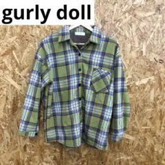 Z241026-22 gurly doll シャツ　サイズ未記載