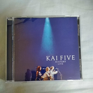 KAI FIVE　HISTORY LIVE/KAI FIVE　CD　　　　　　,J