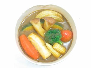 ★【直接引取不可】 食品サンプル ディスプレイ ハヤシライス シチュー カレー 夏野菜カレー スープカレー 一品 見本 料理模型 飲食店 置物