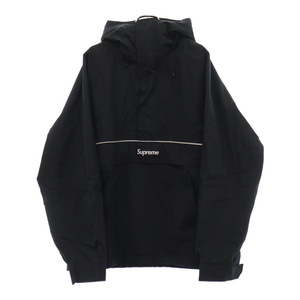 SUPREME シュプリーム 24SS GORE-TEX ANORAK PARKA ゴアテックス アノラック パーカー ハーフジップ トラックジャケット ブラック