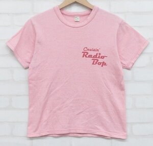 5T7667【クリックポスト対応】 フラットヘッド パームスレーベル 半袖Tシャツ THE FLAT HEAD PALMSLABEL