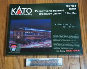 KATO ブロードウェイ特急Broadway Limited (機関車＋客車10両)