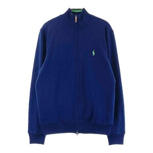 POLOGOLF ラルフローレン ポロゴルフ 裏地付 ニット ジップジャケット ネイビー系 XS [240101329292] ゴルフウェア メンズ