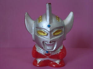 ウルトラマンタロウ(首可動タイプ・塗装剥がれあり現状品)ミニソフビマスコット/すくい人形/商品説明欄全部必読！入札条件＆取引条件厳守！