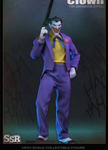 ☆新品　1/6　ジョーカー　アクションフィギュア　アメコミ風　JOKER　BATMAN　SSR　未使用