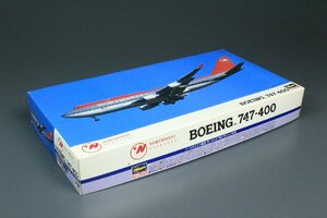 ハセガワ HASEGAWA ノースウエスト航空 ボーイング 747 ダッシュ 400 BOEING 1/200 未組立 飛行機 旅客機 プラモデル 5274kbz