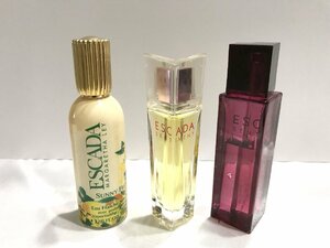 ■【YS-1】 香水 エスカーダ 3点セット まとめ ■ センティメント EDT 30ml プールオム EDT 50ml サニー フルッティ 【同梱可能商品】■D