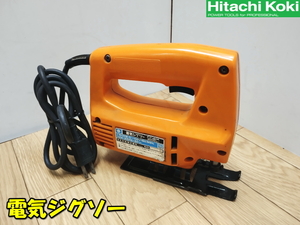 HITACHI【激安】日立工機 50mm 電気ジグソー マルチソー セーバソー レシプロソー 電動のこぎり 鋸 木工 鉄工 電動工具 動作品◆FJ-50A