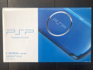 1円〜新品未使用 ソニー SONY PSP「プレイステーション・ポータブル」 バイブラント・ブルー (PSP-3000VB) 2