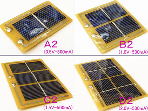 工作に□ミニソーラー 太陽電池モジュール 0.5V 1.0V 1.5V 2.0V 500mA□太陽光発電 ソーラーパネル ソーラーセル□