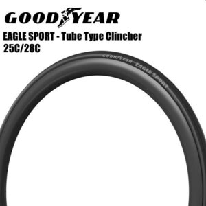 新品◆GOODYEAR★EAGLE SPORT★グッドイヤー★イーグル★ペア可★定価４８４０円★軽量★折り畳み★25C★ロードバイク タイヤ★ W6