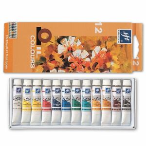 （まとめ買い）アーテック ファースター油絵具 12ml 12色セット 102039 〔×3セット〕 [美術・画材用品]