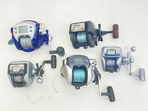 L314-N29-4165 Daiwa ダイワ リール まとめ GS-30 スーパータナコン 500W 200Ci 500Fe 現状品2