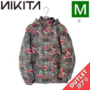 【OUTLET】 NIKITA GIRLS HAWTHORNE PRINT JACKET GRUNGE FLORAL Mサイズ キッズ スノーボード スキー ウェア アウトレット