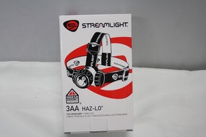 【未使用】 STREAMLIGHT ヘッドランプ 270Lumens 3AA HAZ-LO