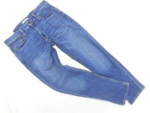 Abercrombie & Fitch アバクロンビー＆フィッチ スキニー デニムパンツ size30/紺 ■■ ☆ ega4 レディース