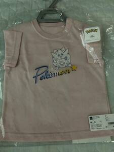 新品 gu GU グラフィック Tシャツ トゲピー ポケモン 半袖Tシャツ 80サイズ ピンク ポケットモンスター