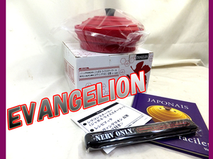 未使用③★EVANGELION★ジャポネ ライススチーマー＆お箸ケース付き セブンイレブン限定