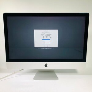 ジャンク iMac Retina 5K 27インチ (Late 2015) Core i7 4.0GHz/32GB/FD SSD 1TB MK482J/A