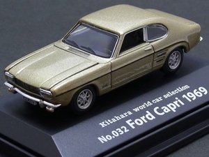 ☆日曜夜☆ルース☆FORD CAPRI 1969☆032☆KITAHARA WORLD CAR SELECTION VOL.3☆CARARAMA☆HONGWELL☆1/72