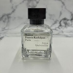 &【売り切り】Maison Francis Kurkdjianメゾン フランシス クルジャン Aqua Universalisアクア ユニヴェルサリス オードトワレ 70ml 7割残