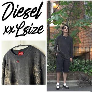 【定価4.6万】DIESEL モーガン着用 T-Crane-Ls-N2 XXL