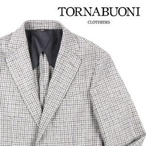 【Winter Sale ～1/19】 Tornabuoni（トルナブォーニ） ジャケット 25229 ライトグレー 54 23470gy 【W23475】