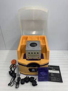 27/247☆任天堂 GAMECUBE ゲームキューブ ゲームボーイプレーヤー DOL-101 DOL-017 スタートアップディスク 収納ラック 写真追加有☆B1