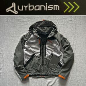 ★SALE urbanism アーバニズム メッシュベントジャケット サマーメッシュ UNJ-080 GRAY CAMO Mサイズ 定価28380円 タグ付き A50531-26