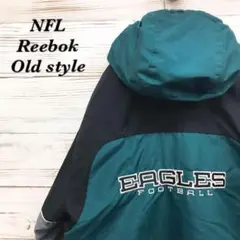 《希少》NFL Reebok リーボック☆ナイロンジャケット L JK192