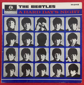 極美! UK Original 初回 Parlophone PMC 1230 A Hard Day’s Night / The Beatles MAT: 3N/3N