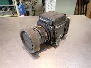 121611 Mamiya RB67 PROFESSIONAL S MAMIYAーSEKOR C 1:3.8 ｆ＝90㎜ Ｎｏ.162605 中判カメラ ジャンク扱い 佐