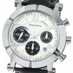 訳あり ティファニー TIFFANY&Co. Z1000.82.12A21A00A アトラス ジェント クロノグラフ デイト 自動巻き メンズ _774768