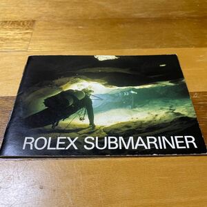 ②サブマリーナ 冊子 1988年ロレックス 16803 16808 16800 5513/0 16660 ROLEX SUBMARINER SEA-DWELLER booklet OYSTER 超希少品