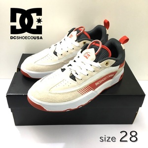 KZ909★DC SHOE : LEGACY 98 SLIM SP★28★白/赤/ ADYS100630 ディーシーシュー